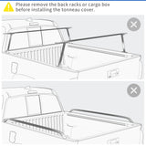 oEdRo Soft Quad-Fold Truck Bed Tonneau Cover for 2009-2026 Ram 1500 5.6ft