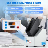 Mxmoonant Desktop Paper Jogger 500-Sheet Capacity, Alignment Paper Finisher