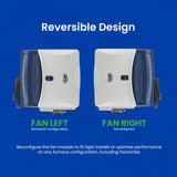 AprilAire 720MKZ Whole-House Fan-Powered Evaporative Humidifier – 21 GPD, Water Saving, Manual Control, Installation Kit, for up to 6,250 Sq. Ft., Part of the AprilAire Healthy Air System