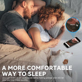 Houlyn Sleep Earbuds for Side Sleepers, Wireless Noise Cancelling Sleep Headphones with Sleep Mode, LED Power Display, Comfort Fit for Sleeping, Working, Hiking (Gold)