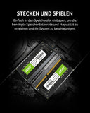 Acer SD100 8GB RAM DDR4 (1x8GB) Laptop Ram 3200 MHz SODIMM PC4-2500 CL22 Memory 1.2v - BL