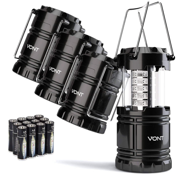 LED Camping Lantern Rechargeable, Consciot Camping Lights, 1000LM, 4 Light Modes Vont