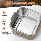 THKFISH Fishing Bait Container, Worm Storage Box, Nightcrawler Box, Insulated Stainless Steel Live Bait Storage, Portable Worm containers for fishing to Keeps Bait Fresh and Alive