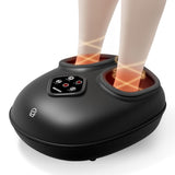 COMFIER Shiatsu Foot Massager with Heat, Electric Foot Massager for Neuropathy,Rolling Compression,Plantar Fasciitis Relief,Extra Large Foot Up to Size 14