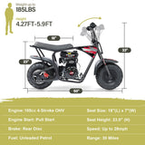 BRM100 Mini Dirt Pit Bike 105cc 4-Stroke Off Road for Teens Adults 220 LBS