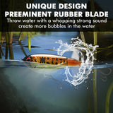 TRUSCEND Popobait Easy Catch Fishing Lures with BKK Hooks, Instant Startup, Longer Cast, Balanced Spray/Sound/Swim, Plopper Topwater Lures for Bass, Trout, Pike, Freshwater Saltwater Fishing Teasers