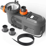 2.5HP Variable Speed Pool Pump for In Ground and Above Ground Pools 220V