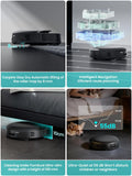 Lefant M5 Pro Robot Vacuum and Mop, 18000Pa Suction, LiDAR Navigation, 120-Day Self-Emptying, Auto Mop Washing & Drying, PSD 2.0 Obstacle Avoidance, Supports 2.4G/5G WiFi