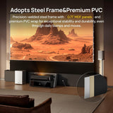 AWOL Aetherion Max 4K 3D UST Projector & 120" Motorized ALR Floor Rising Projector Screen