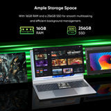 VIGSENUP15.6 Full HD Laptop,16GB RAM,256GB SSD,6500Y Processor,Work,Office