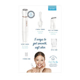 Conair All-In-1 Facial Hair Removal for Women, Cordless Electric Trimmer, Perfect for Face, Ear/Nose, Eyebrows, and Bikini Lines