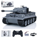 TOUCAN RC HOBBY 1/24 RC Battle Tank Tiger I Remote Control Military Tanks Infrared Combat Adult Toys for Adult Mini RC Tiger I
