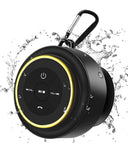 Razobws Bluetooth Shower Speaker, Portable Bluetooth Speakers, IP67 Waterproof Wireless Speaker with Suction Cup & Carabiner, Built-in Mic, True Wireless Stereo for Kayak, Beach, Gifts for Unisex