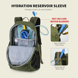 SKYSPER Hiking Backpack for Men Women, 35L Lightweight Travel Daypack, Outdoor Camping Back Pack with Multiple Compartments, Durable for Weekend Getaway