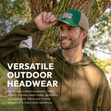 S A Soul of Adventure Performance Snapback Hat | Water-Resistant Baseball Cap for Men & Women