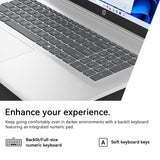 HP 17 Inch HD+ Touchscreen Laptop AI PC, Intel 10-Core 5, 16GB RAM 1TB SSD