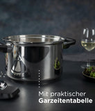 Hotel Stainless Steel Pressure Cooker with Side Grips, 12 Litre / 28 cm KUHN RIKON