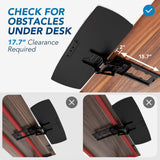 AX WABER Keyboard Tray Under Desk with Storage Drawer, Height Adjustable Keyboard Tray Slide Out 360° Swivel Tilt, Ergonomic Under Desk Mount Keyboard & Mouse Holder for Gaming Home Office, 28''x11''