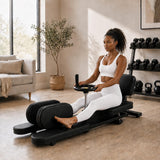 39"x15"x16.5" Split Leg Stretcher, 240° Adjustable Flexibility Trainer, Foldable Leg Stretch Machine, EPP Memory Foam, Carbon Steel Frame, 560lbs Capacity, Splits Yoga Ballet Home Training