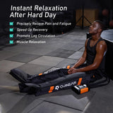 QUINEAR Professional Leg Recovery System, Cordless Air Compression Boots with Sequential Compression, Leg and Foot Massager, Fast Recovery Therapy for Athletes, FSA-HSA Eligible (Medium)