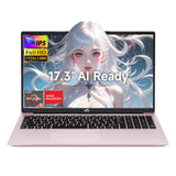 NIMO 17.3" AI Gaming Laptop, AMD R5 6600H 6-Core Win 11 (Renewed)