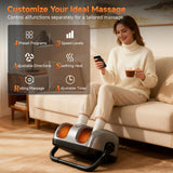 ALLYOUGER 2026 Upgraded Foot Massager with Heat - Shiatsu Deep Kneading Machine for Plantar Fasciitis, Neuropathy & Circulation - 5 Intensities, 4 Modes - Ideal Gifts for Women & Men
