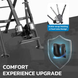 YOLEO Gravity Inversion Table for Back Pain Relief 2026 New Inversion Table w/Heat and Massage Lumbar pad Back Stretcher Machine 300 lbs
