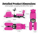 EVERYAMTE Leg Stretcher, Heavy Duty Steel Split Machine for Flexibility Training, 300LBS Leg Stretch Machine, Durable and Easy to Install Home Stretching Equipment, Improve Flexibilit