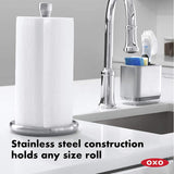OXO Good Grips Steady Kitchen Paper Towel Holder, 2-Pack