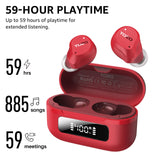 Active Noise Cancelling Wireless Earbuds, 6 Mics ENC Clear Call, IPX8 Waterproof, in Ear Bluetooth 5.3 Headphones Stere TOZO