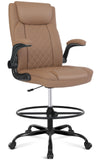 Misolant Drafting Chair, Tall Office Chair for Standing Desk, Standing Chair with Adjustable