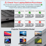 Laptop Docking Station Stand 11-IN-1 Triple Display HDMI DP 4K60Hz Gigabit Ethernet USB3.1 PD100W SD/TF Card Reader Audio