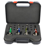 Acouto 4 PCS Portable LED Fishing Rod Fish Bite Indicator - Fit