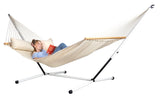 LA Siesta Nautico Cool Grey - Powder Coated Steel Hammock Stand for Hammocks Size King