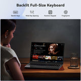 NIMO 15.6" FHD IPS Ultra-Light Laptop, Intel Hexa Cores I3 (Up to 4.4GHz, beat i7-1165G7), 65W PD Fast Charge, 8GB RAM 256GB SSD, Backlit Keyboard, Fingerprint PC for Campus Nomad & Remote Work