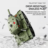 BRRRRT 1/64 RC Battle Tank Set,Remote Control Military Vehicles with Infrared Shoot,RC Tank That Shoots with 330° Rotating Turret and Sound & Lighting for Kids Gift 8+