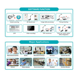 Smart Book Scanner Portable Document Scanner, Digital Classroom Document Camera Visualizer with HD USB Port