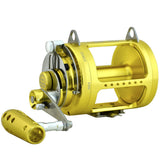 EatMyTackle 50 Wide 2 Speed Fishing Reel with 160-200 Pound Tournament Rod