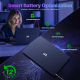 NIMO 17.3" Gaming Laptop, AMD Ryzen 9 8945HS (8C/16T, Up to 5.2GHz), 64GB DDR5 RAM 1TB SSD, Radeon 780M Graphics, 100W PD Fast Charge, Fingerprint, AI-Powered Business & Gaming PC, Win 11