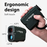 Green Hunting Rangefinder -1200 Yards Laser Range Finder for Hunting and Golf with Speed (1200 Yard) Gogogo Sport Vpro