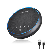 Conference Speaker and Microphone, Bluetooth Speaker with Microphone, 360° Voice Pickup, AI Noise Reduction, Dual Connectivity N newline