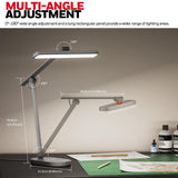 Honeywell Desk Lamp for Home Office, H4 Sunturalux™ Eye-Caring LED Desk Light, 700LM Dimmable Desk Lamp with Timer, Adjustable Desk Reading Light, Touch Auto Dimming Table Lamp for Study, Bedroom