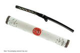Hand Forged Folded Steel Tomoe Crest Wakizashi, Full Tang Sword