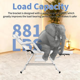 Spa Massage Chair for Salon, 881LBS Tattoo Chair with Detachable Armrests, 71''W x 25''D x 25''H Adjustable Massage Table with Removable Headrest Works as Salon Chair, Lash Bed