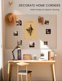 Fluxynara Large Felt Bulletin Board,70.8" x 47.2", Oatmeal