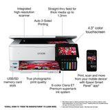 Epson EcoTank Photo ET-8500 Wireless Color All-in-One Supertank Epson