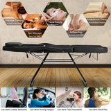 Portable Tattoo Chair, Adjustable Massage Facial Bed with Removable Headrest & Armrest, Foldable Spa Chair with Carry Bag, 73 Inch Esthetician Bed for Salon Beauty Barber Spa Tattoo (Black)
