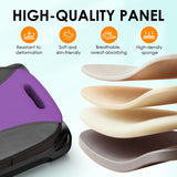FIAMERMOR 2026 AB Roller Wheel - 4 wheel elbow support abdominal wheel automatic rebound abdominal fat burning weight loss core training equipment home/gym (Purple)