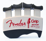 Fender GRIP Hand and Finger Exerciser (Medium - 5lbs / 2.3kg) – Best Ergonomic Finger Strengthener to improve play on all stringed instruments (Guitar, Bass, Violin, etc.) Fender