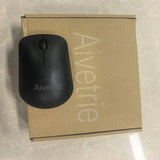 Wireless Mouse, 2.4G Ergonomic Portable Computer Mouse, Matte Black Slim Quiet Click, Long Battery Life Optical Tracking for Laptop Desktop MacBook Chromebook, Office Student Business Travel Users